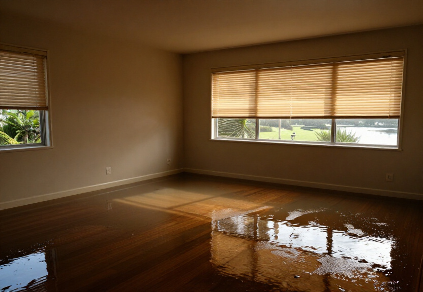 Warped floorboards and musty odours in a West Pymble property